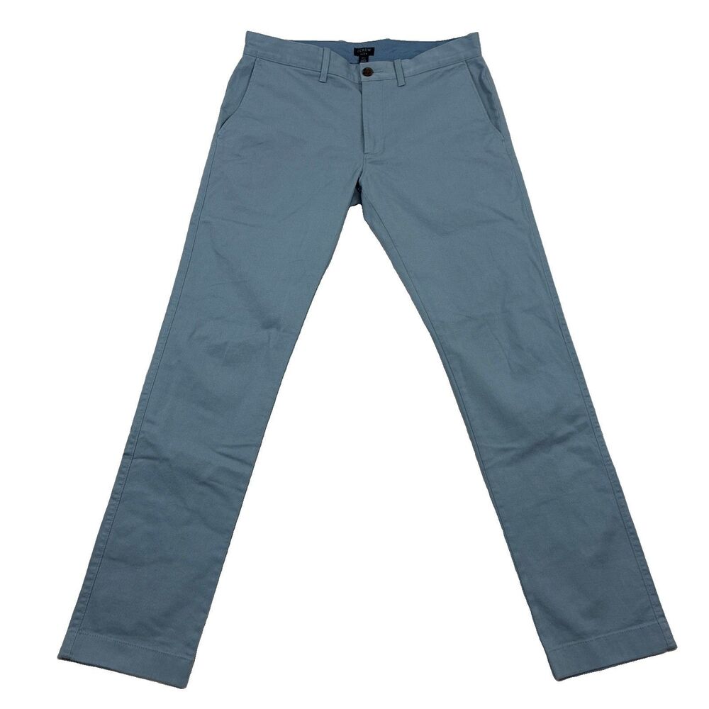 J. Crew Men's Size 31x32 Flex Slim Fit Pant Blue H3167